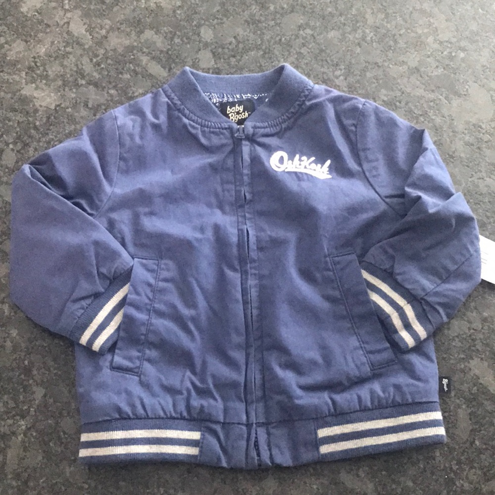 Baby B’Gosh bomber jacket 12 mo